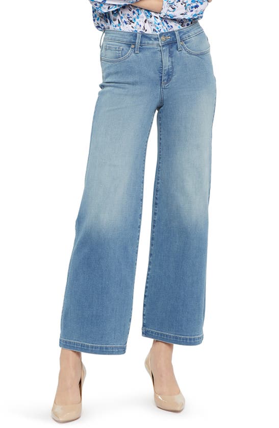 Nydj Teresa Wide Leg Ankle Jean In Clean Brookes