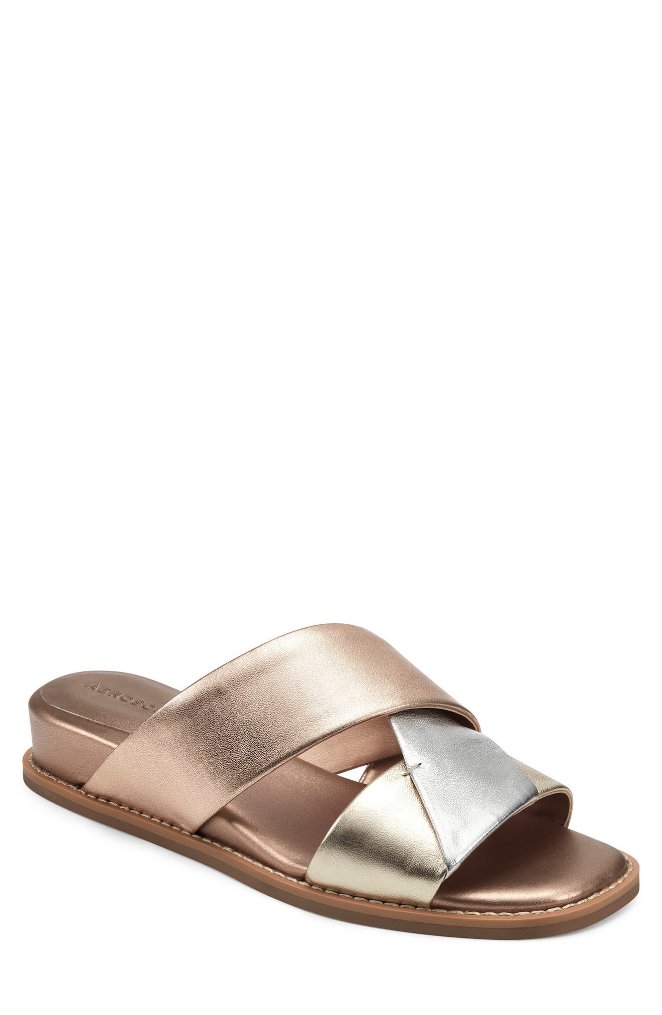 knee high flat sandals