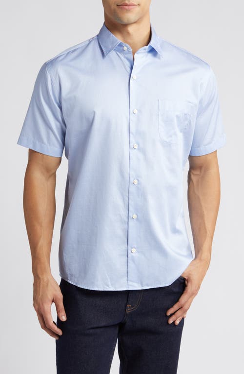 Peter Millar Grove Short Sleeve Button-Up Shirt at Nordstrom,