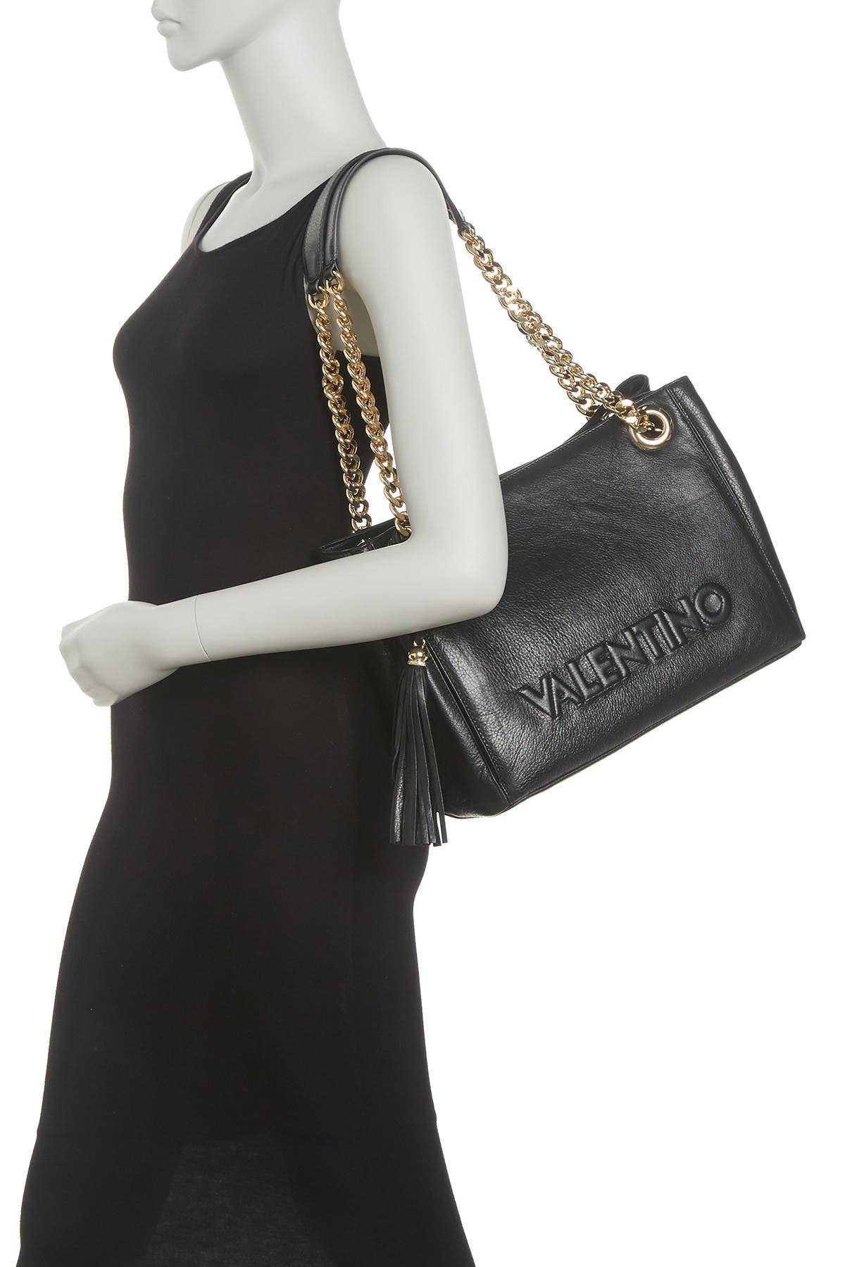 valentino by mario valentino luisa 2 leather shoulder bag