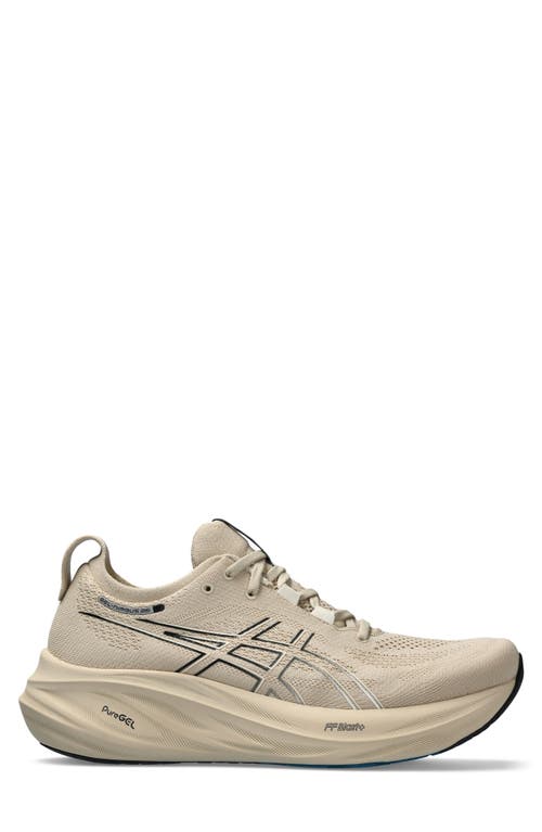 Asics ® Gel-nimbus® 26 Running Shoe In Feather Grey/black