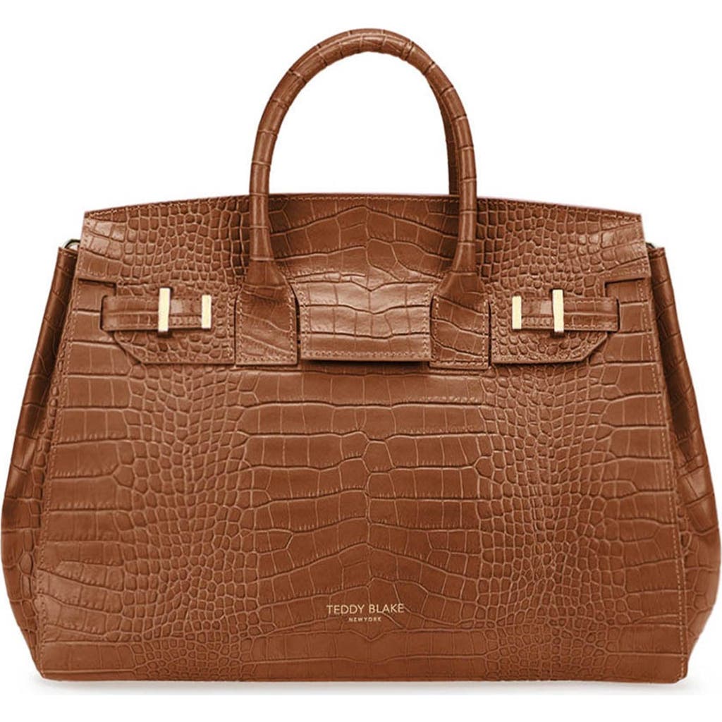 Teddy Blake Gigi Croco Gold 13" In Camel