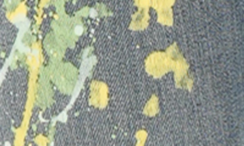 Cult Of Individuality Punk Spattered Super Skinny Jeans In Chaos