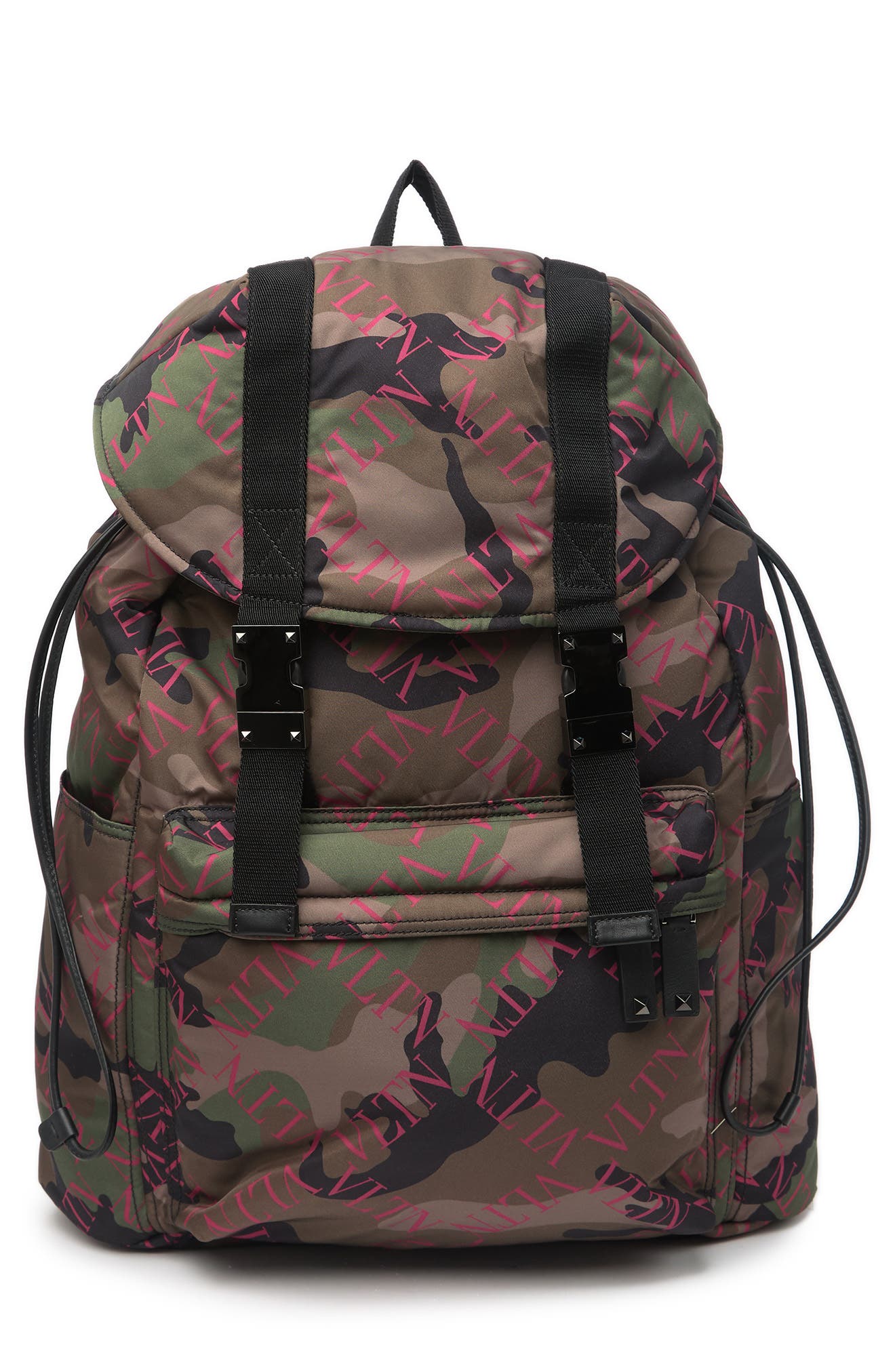 Valentino Garavani Nylon Backpack In 
