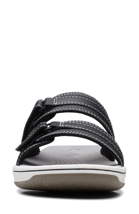 Shop Clarks ® Breeze Piper Slide Sandal In Black