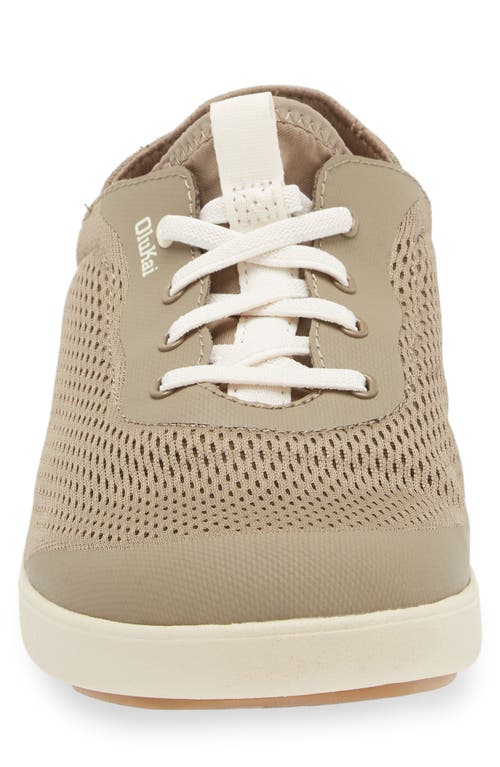 Shop Olukai Moku Pa'e Sneaker In Clay/tapa