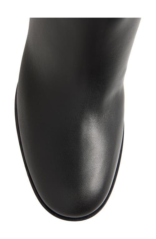 Gianvito Rossi Block Heel Tall Boot In Nero
