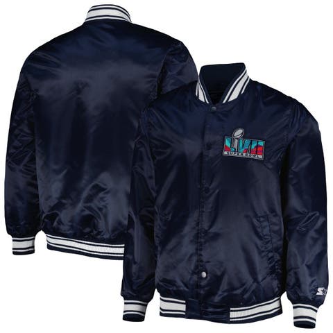 Starter New York Jets Home Team Half-Zip Jacket XL / White Mens Outerwear