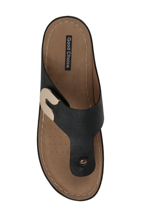 Good Choice New York Sam Hardware Sandal In Black