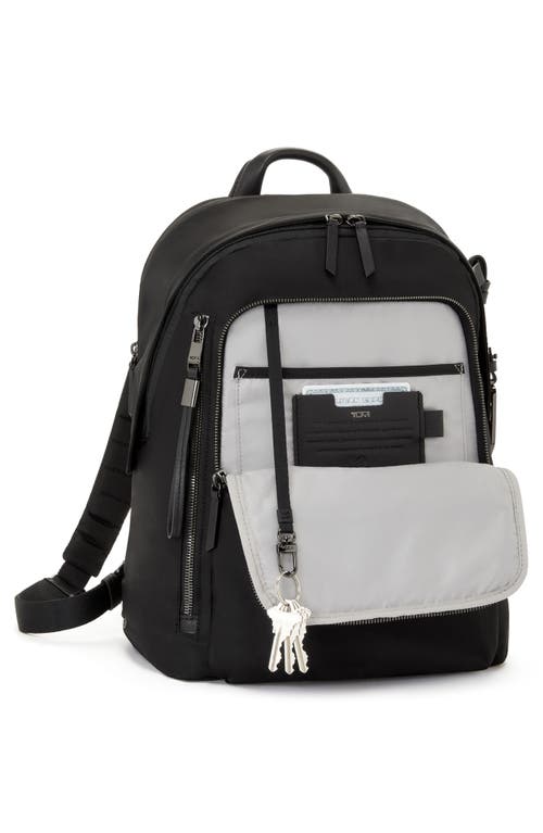Shop Tumi Voyageur Halsey Backpack In Black/gunmetal