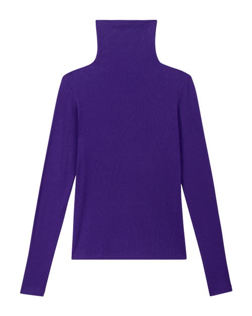 Shop M.m.lafleur Axam Turtleneck In Ube