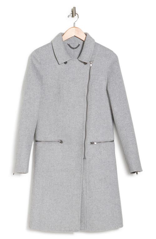 Belle & Bloom Last Chance Wool Blend Coat In Grey Marl