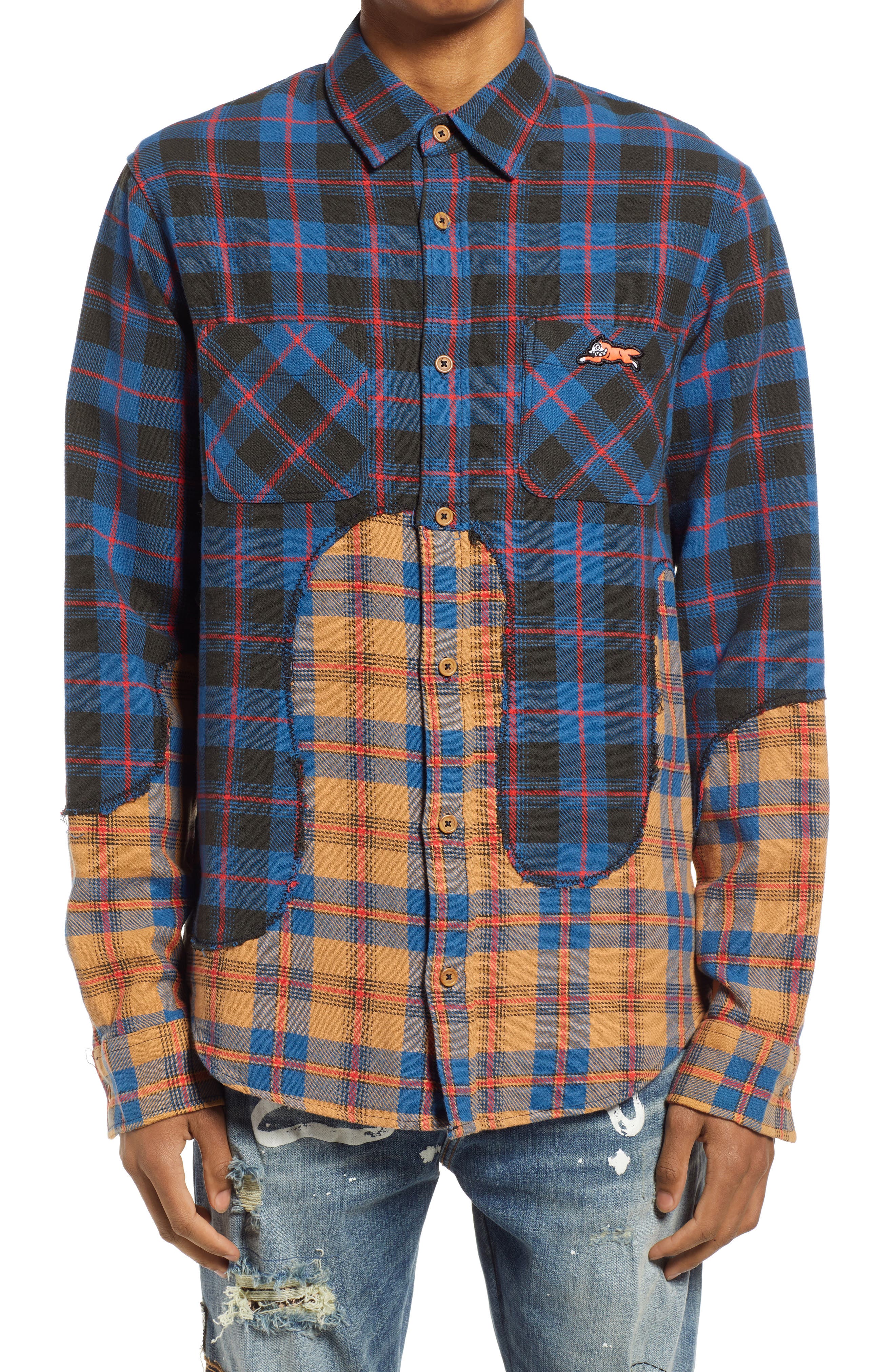 Icecream Big Melt Colorblock Plaid 