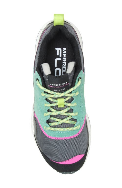 Merrell Speed Solo Hiking Sneaker In Rock Multi