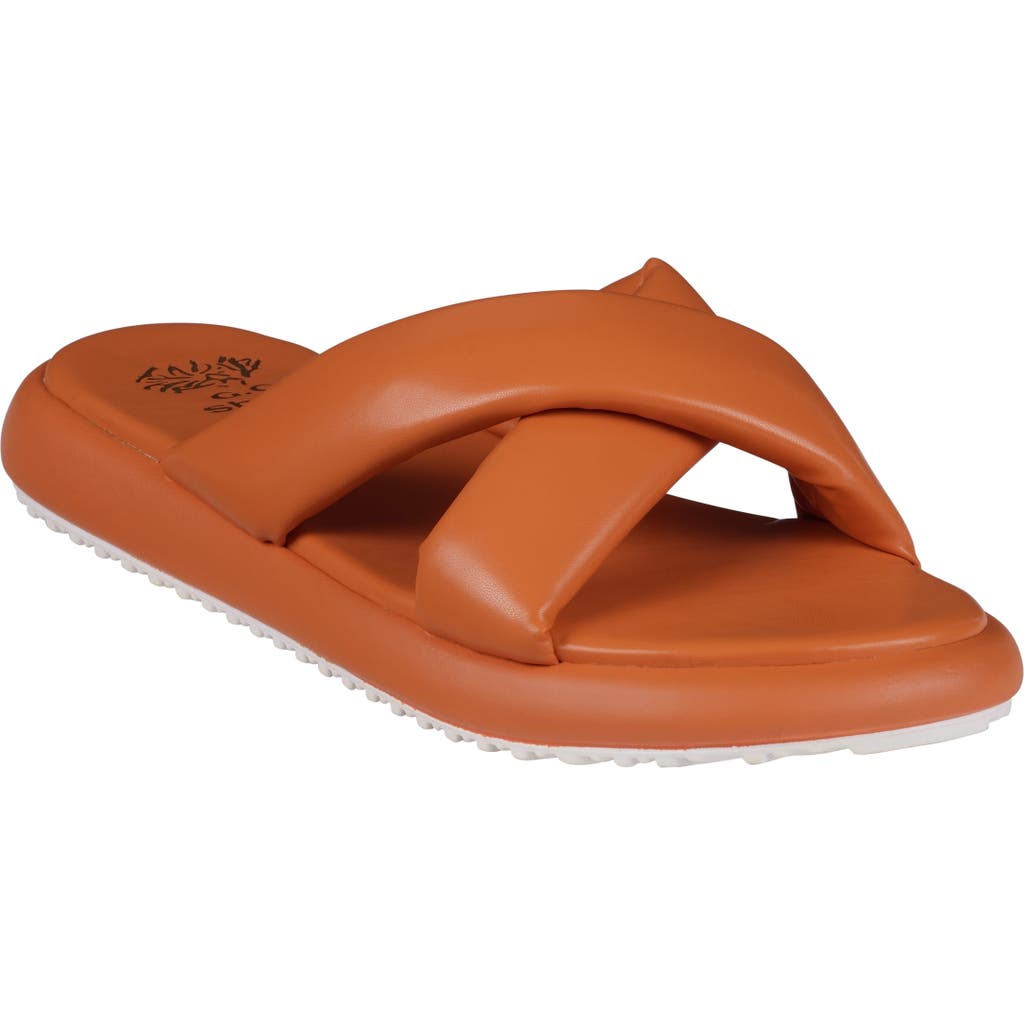 Good Choice New York Nalani Slide Sandal In Orange