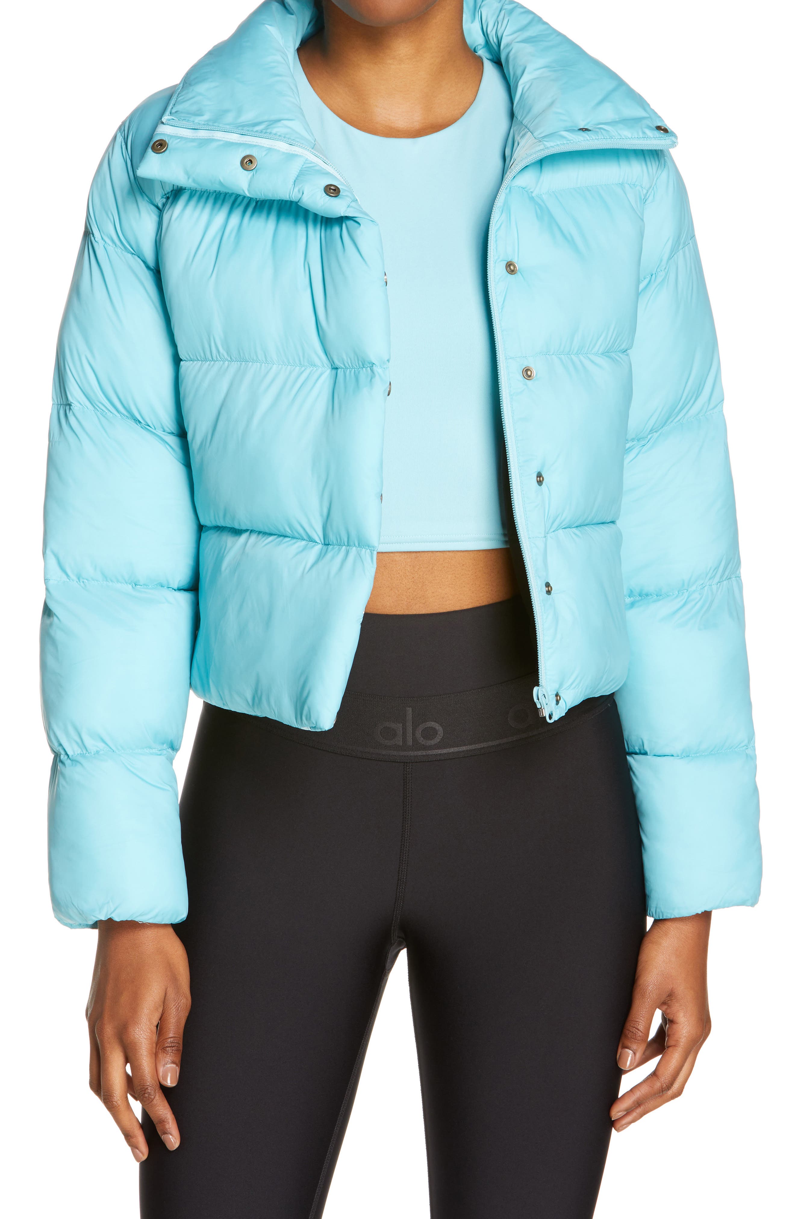 Alo Gold Rush Puffer Alo Puffer Jacket Alo Yoga Gold Rush Water