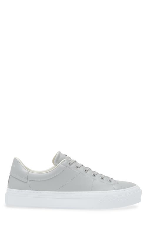 Shop Givenchy City Court Sneaker In Light Grey