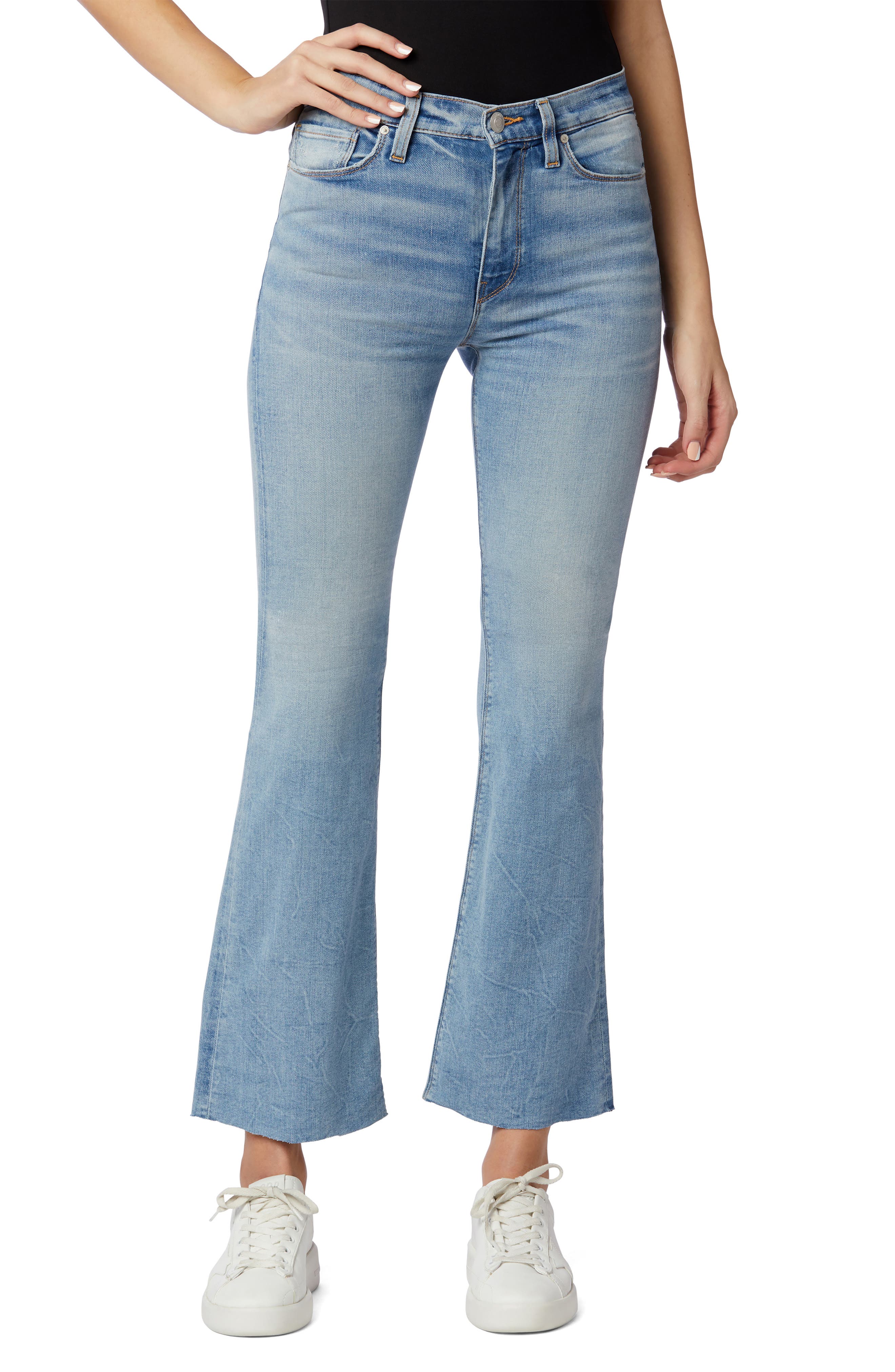 Hudson Jeans Barbara High Waist Raw Hem 