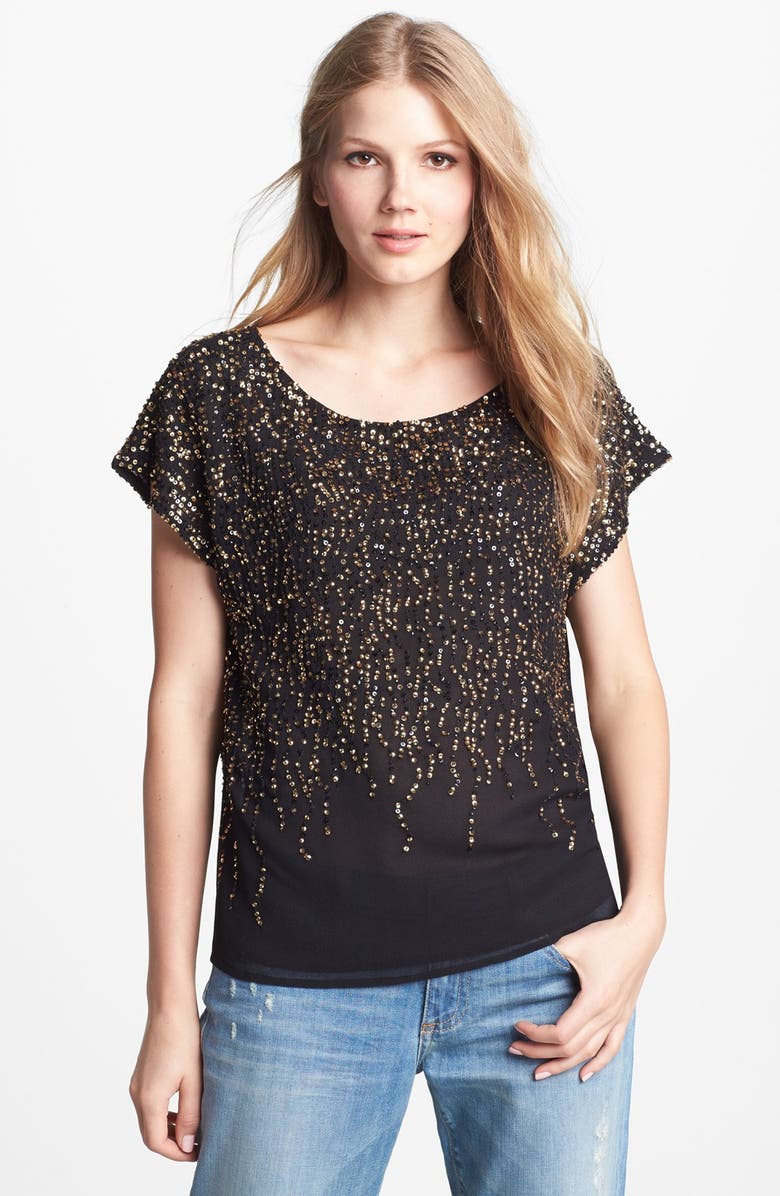 Vince Camuto 'Falling Sequins' Blouse | Nordstrom