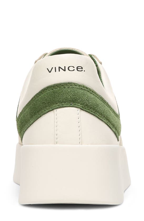 Shop Vince Warren Court Sneaker In Palm Leaf