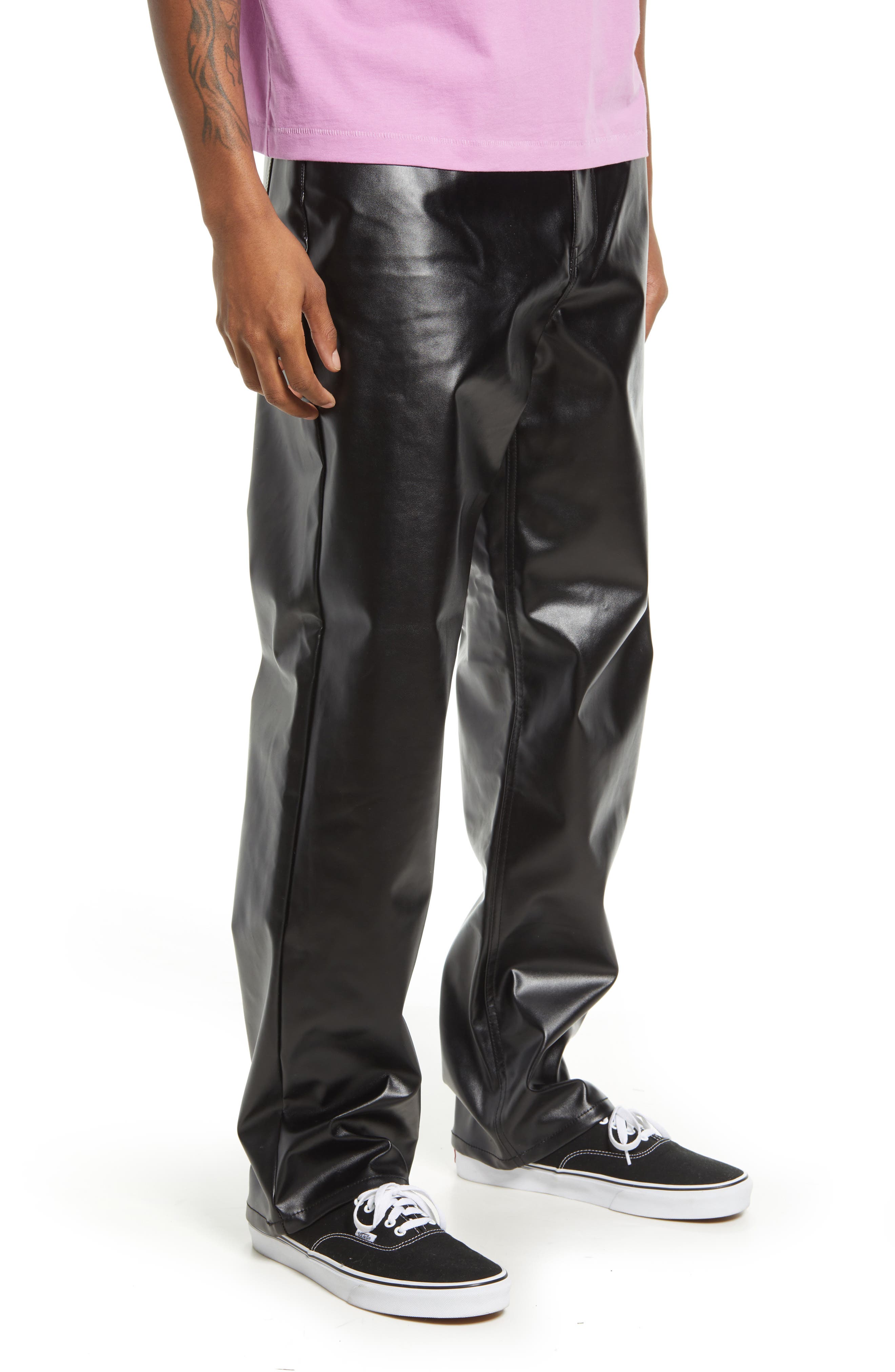 Noon Goons Men's Faux Leather Pants 