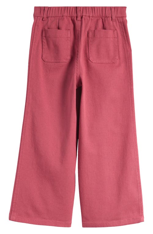 Shop Nordstrom Kids' Easy Wide Leg Pants In Pink Mauve