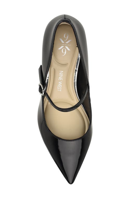 Nine West Hadey Pointed Toe Mary Jane Pump In Black