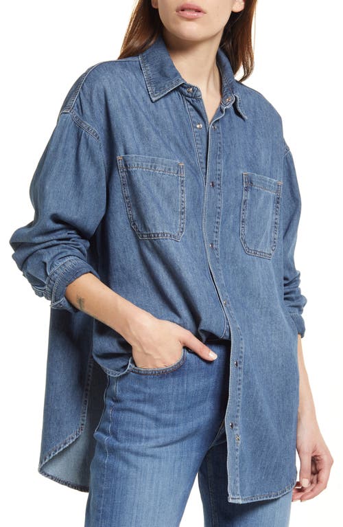 Ksubi Oversize Denim Button-Up Shirt