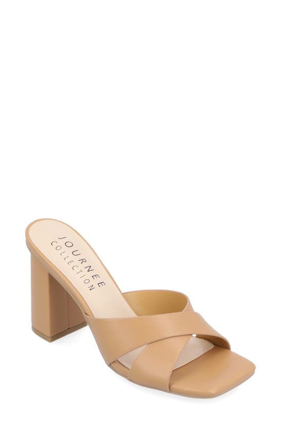 JOURNEE COLLECTION CHAZZ BLOCK HEEL SANDAL