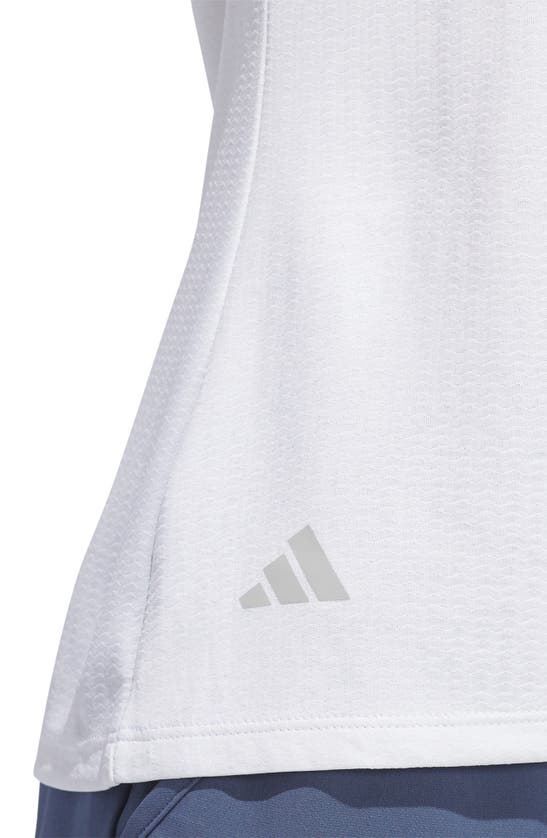 Shop Adidas Golf Ultimate365 Heat.rdy Golf Top In White