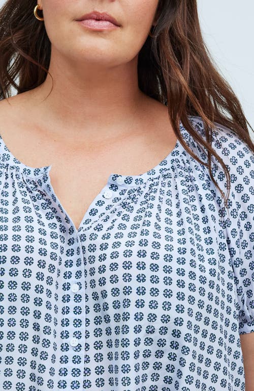 MADEWELL MADEWELL PUFF SLEEVE A-LINE TOP