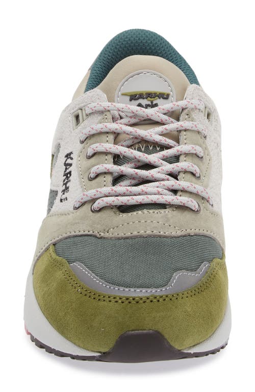 Shop Karhu Gender Inclusive Aria 95 Sneaker In Sphagnum/dark Forest