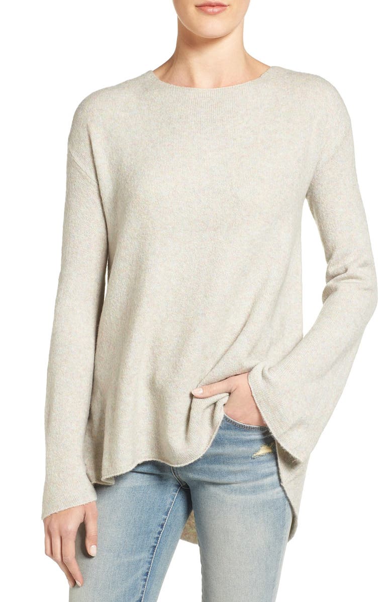 Hinge Drapey Pleat Back Sweater | Nordstrom