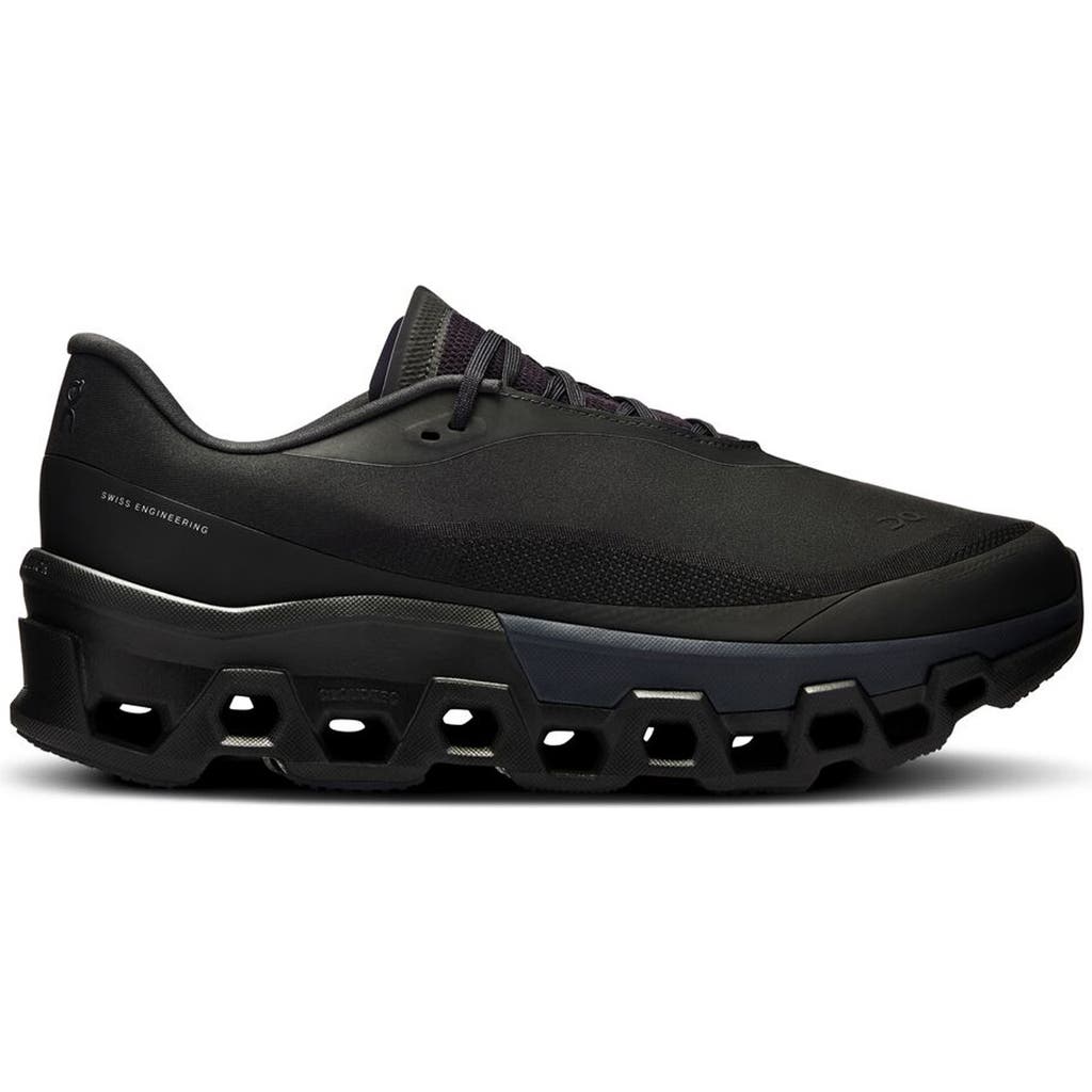 On X Paf Cloudmster 2 Running Shoe In Black/magnet