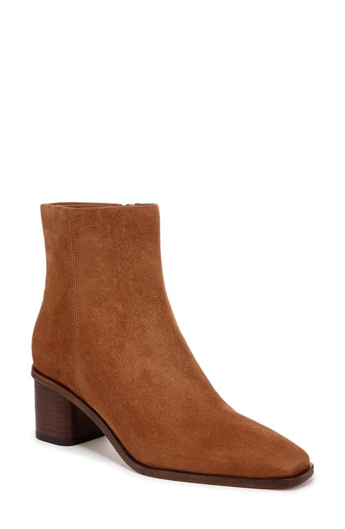 Shop Vince Gema Bootie In Dark Sequoia Brown