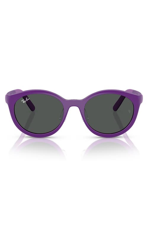Ray Ban Ray-ban Kids' 47mm Phantos Clip-on Frames In Purple