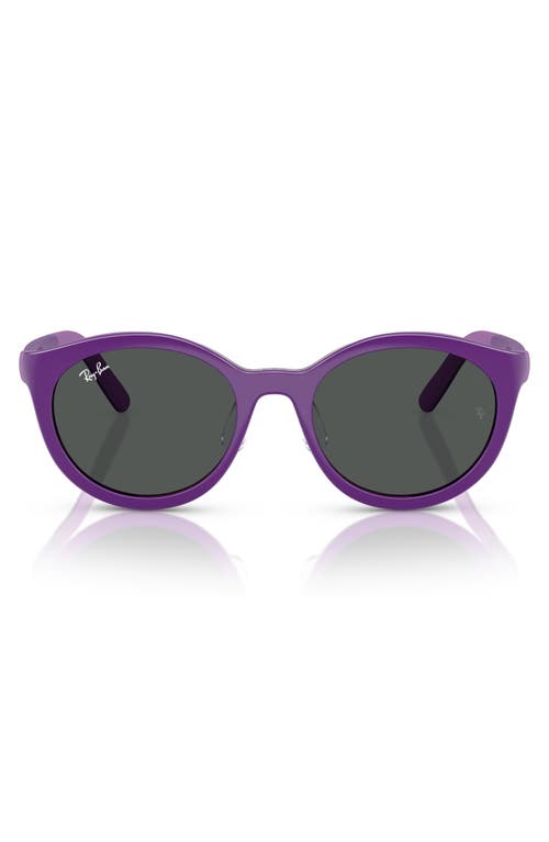 Ray-Ban Kids' 47mm Phantos Optical Glasses & Clip-On Sunglasses in Purple 