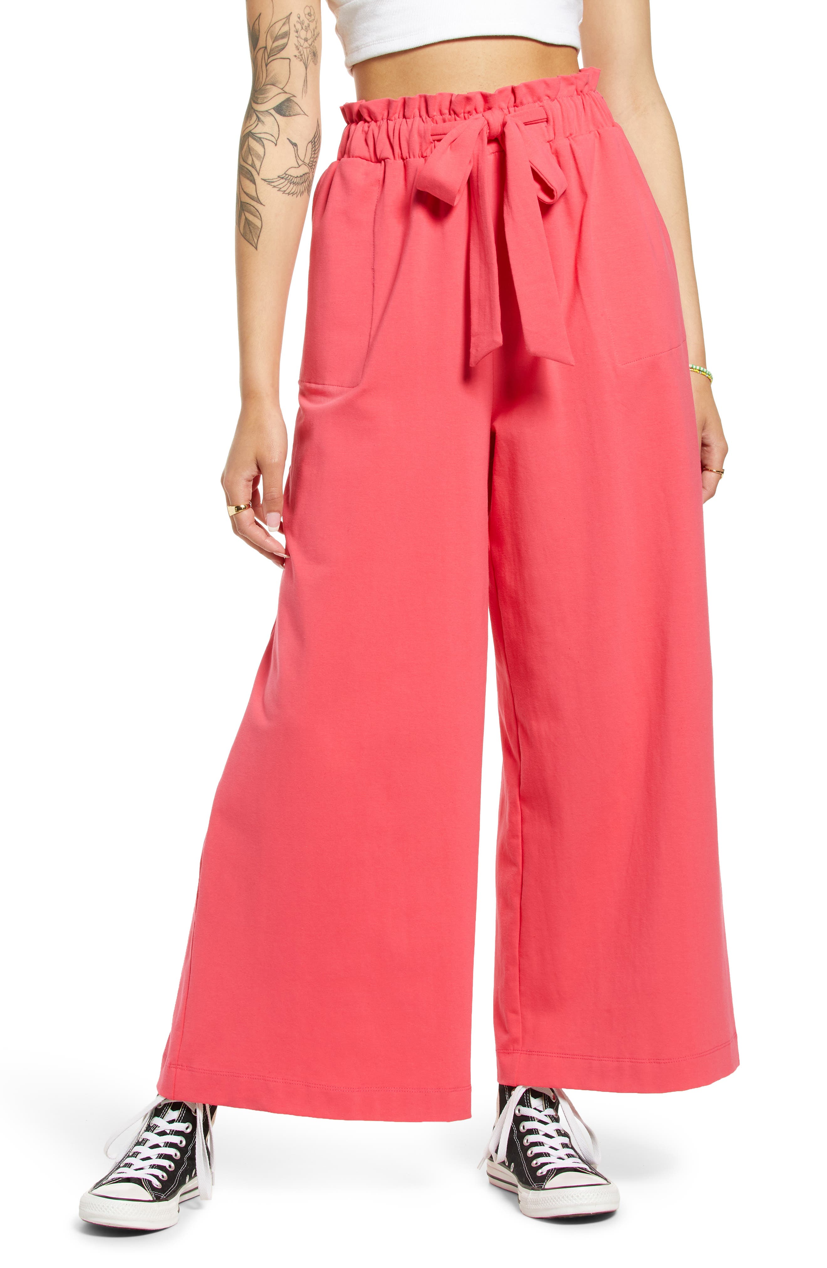 Coral Trousers \u0026 Wide-Leg Pants | Nordstrom