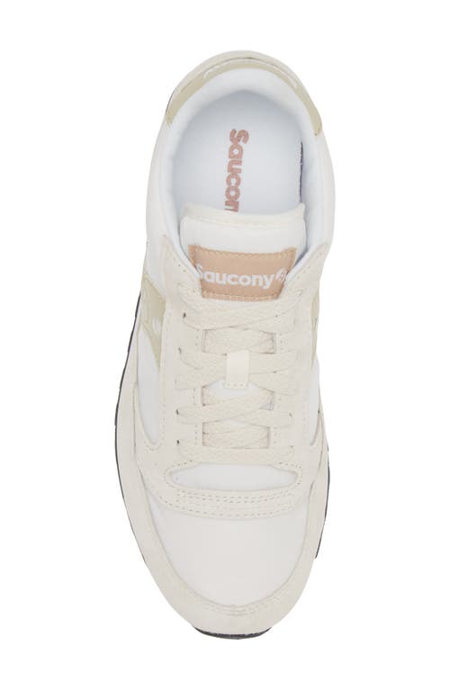 Shop Saucony Jazz Triple Sneaker In Light Grey/gold