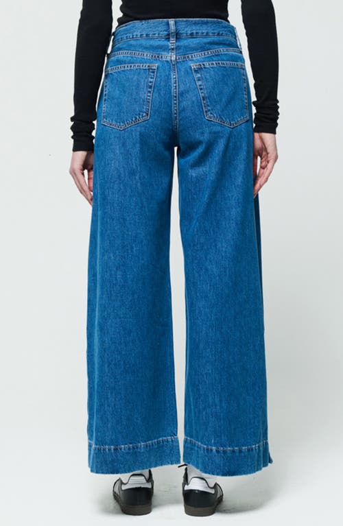 Shop Etica Ética Matis High Waist Wide Leg Jeans In Fall Breeze