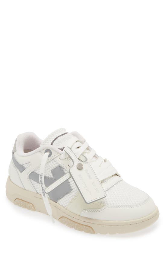 Shop Off-white Slim Out Of Office Sneaker In White/ Grey