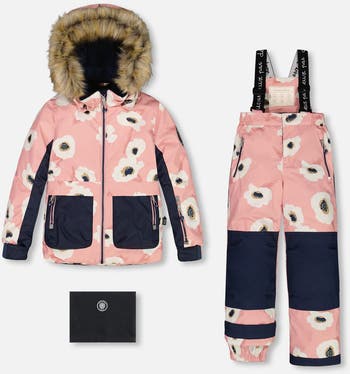Carters Girls Heart 2-Piece Snowsuit