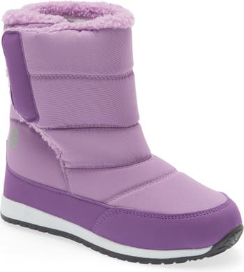 Zella Kids' Quilted Fleece Lined Snow Boot | Nordstrom