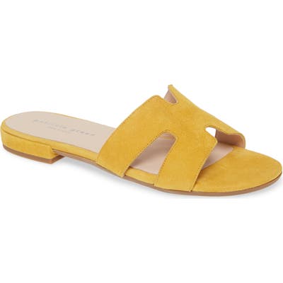 Patricia Green Hallie Slide Sandal, Yellow