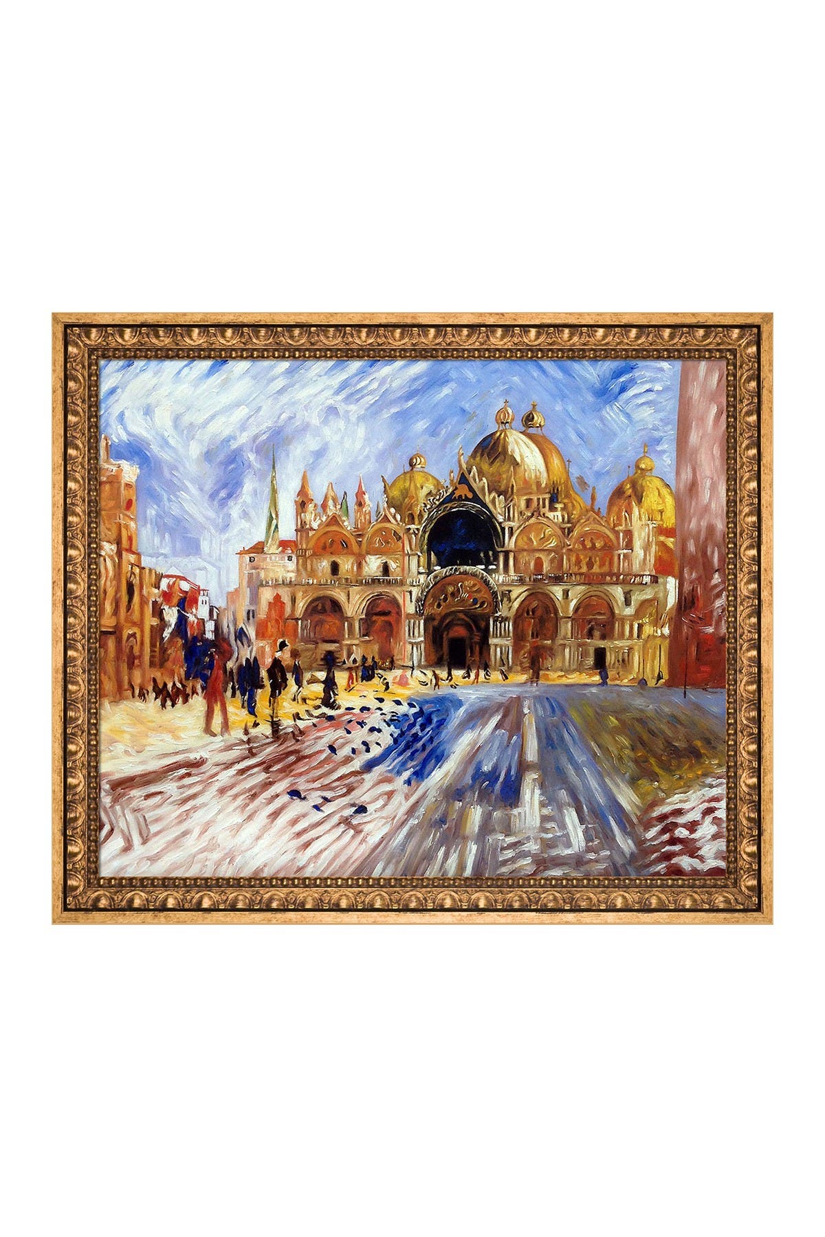 Overstock Art Pierre-auguste Renoir The Piazza San Marco Venice