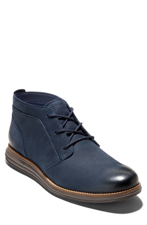 Cole Haan OriginalGrand Chukka Boot in Navy Blaze 