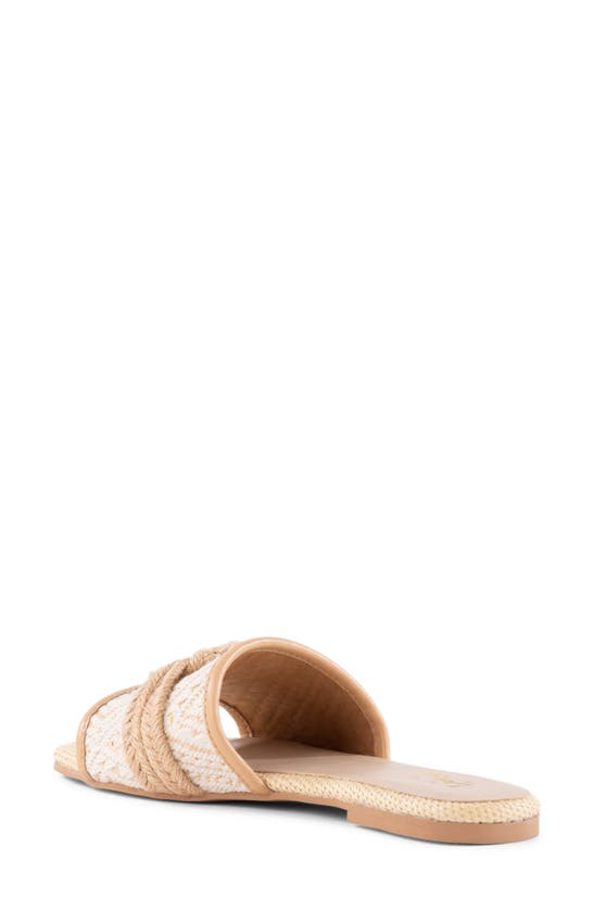 Shop Seychelles Blondie Slide Sandal In Off White