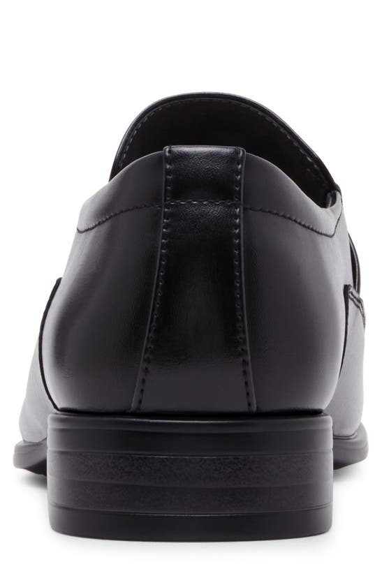 Shop Madden Wexton Bit Loafer In Black Leather Pu