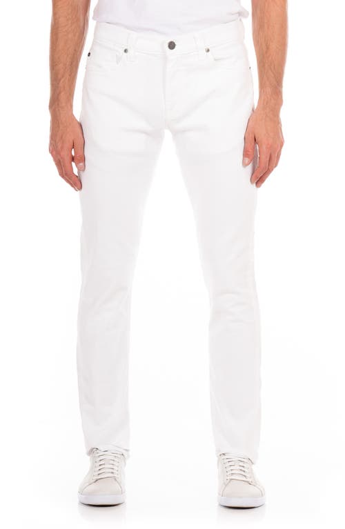 Torino Slim Straight Leg Jeans in Olympic White
