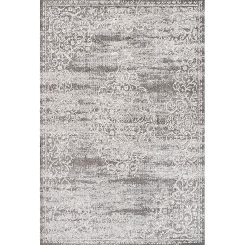Jonathan Y Minori Filigree Medallion Area Rug In Light Gray/cream